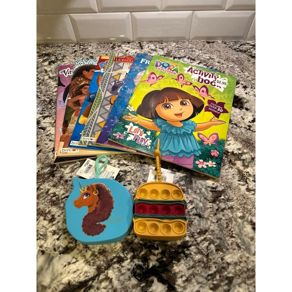 Coloring, Sticker , Activity Books Bundle 6 Books
Activity - Picture 12 of 12